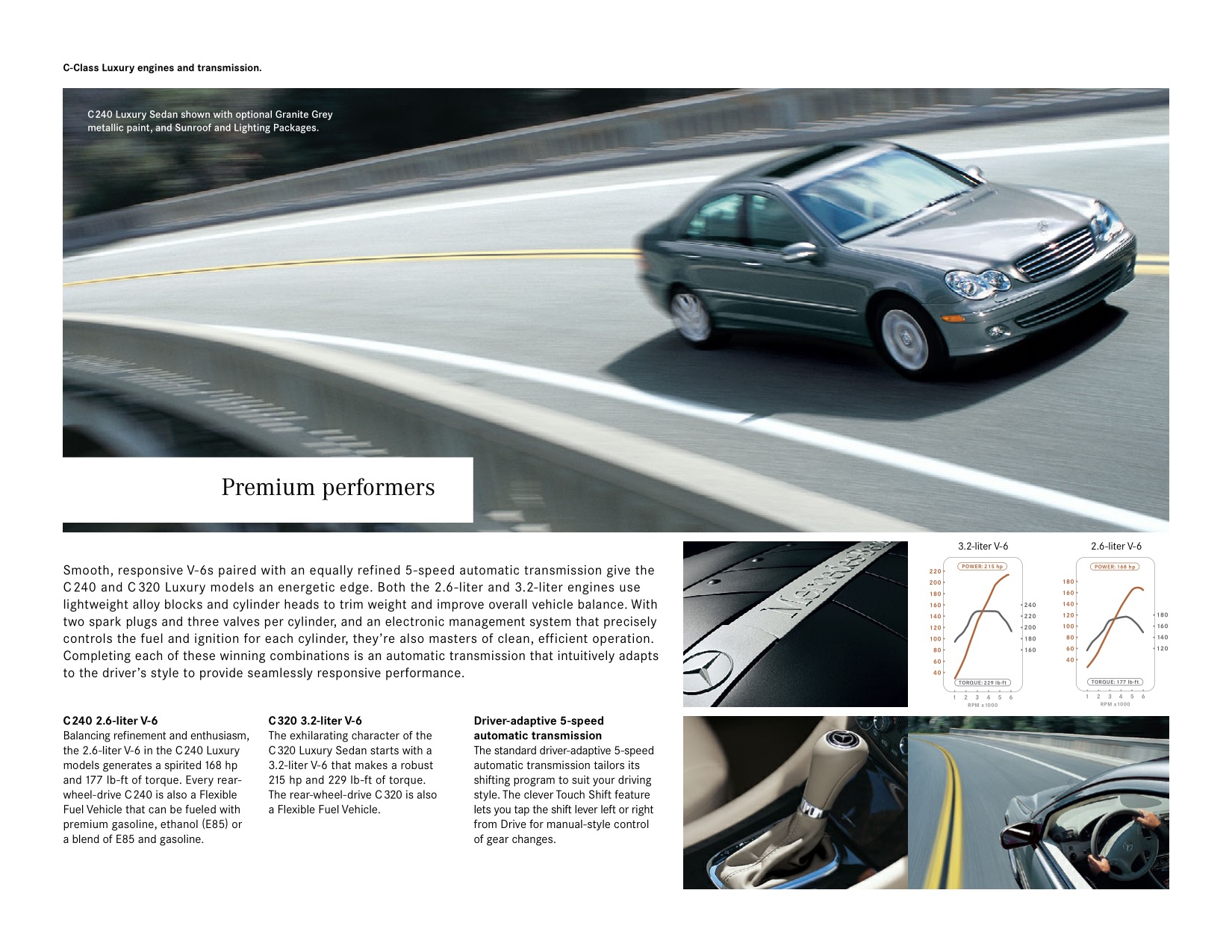 2005 Mercedes-Benz C-Class Luxury Brochure Page 13